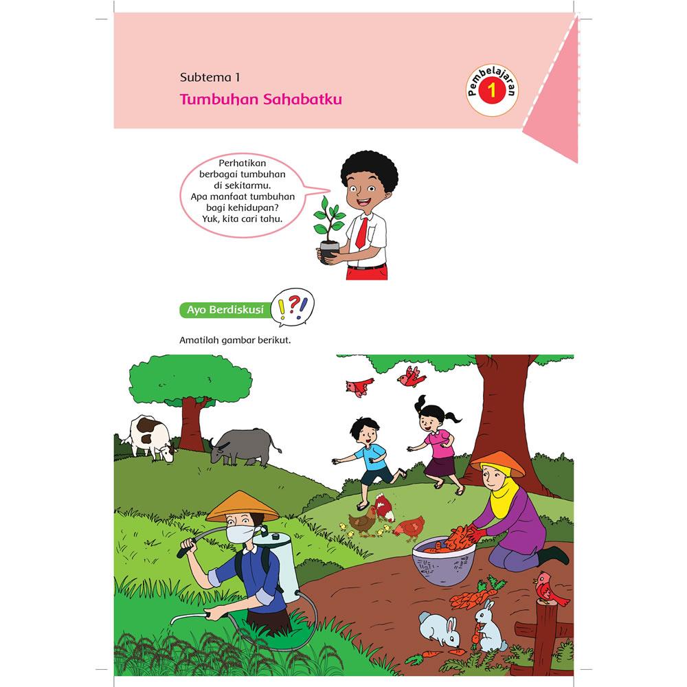 Buku Tematik Sd Kelas 6 Tema 1 Selamatkan Makhluk Hidup K13 Revisi