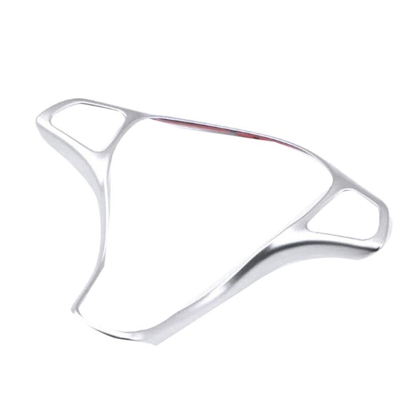Car steering wheel button frame decoration cover sticlers trim for mercedes benz c class w205 e class w213 glc x253