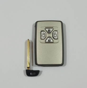 Casing Keyless SmartKey Kunci Mobil Toyota Alphard Vellfire 4 Tombol ...