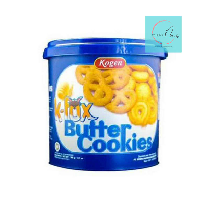 Biskuit Kogen KFox Butter Cookies 300 gram Murah Lazada Indonesia