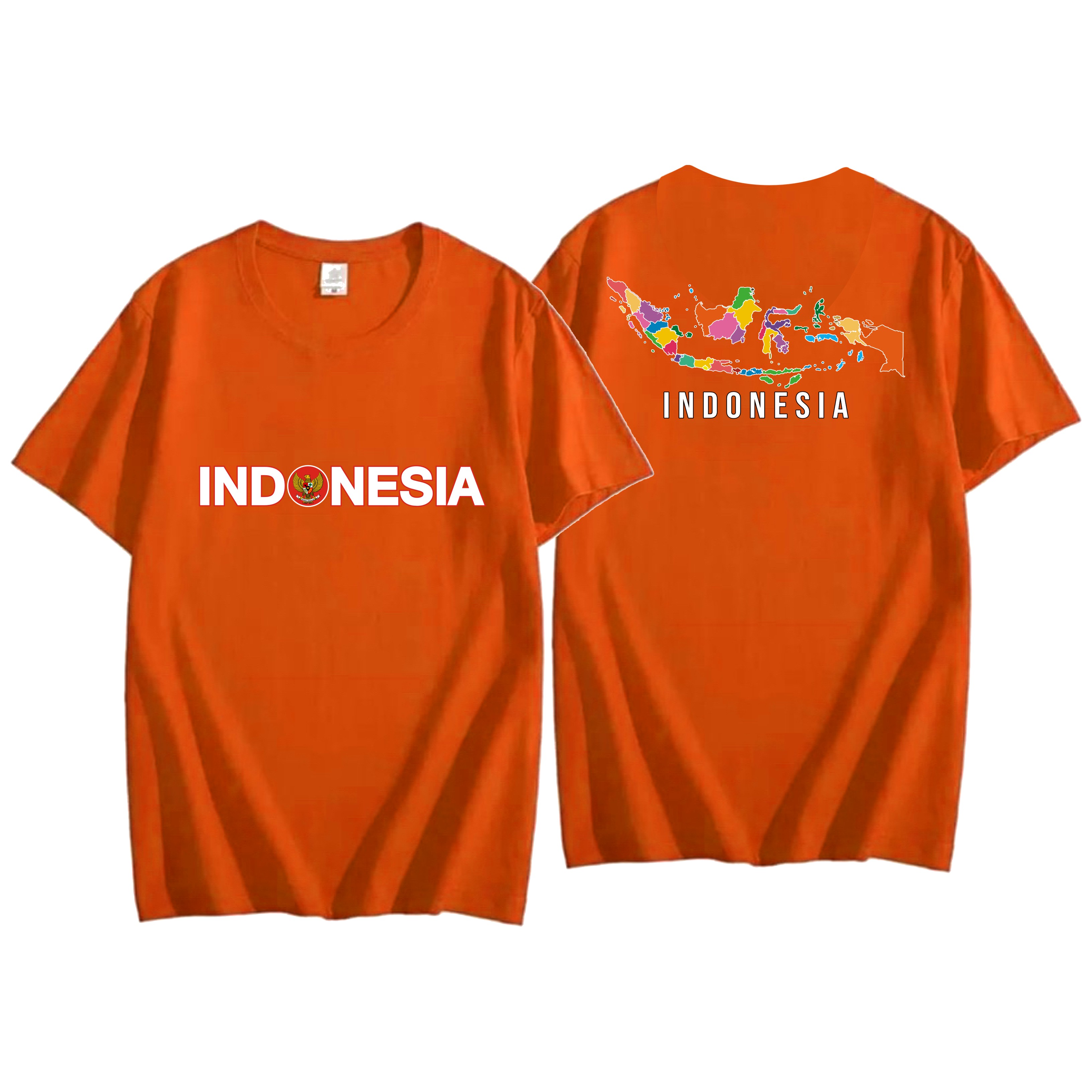 INDONESIA RAYA PAKAIN PRIA T-SHIRT KAOS KEMERDEKAAN HUT RI | Lazada ...