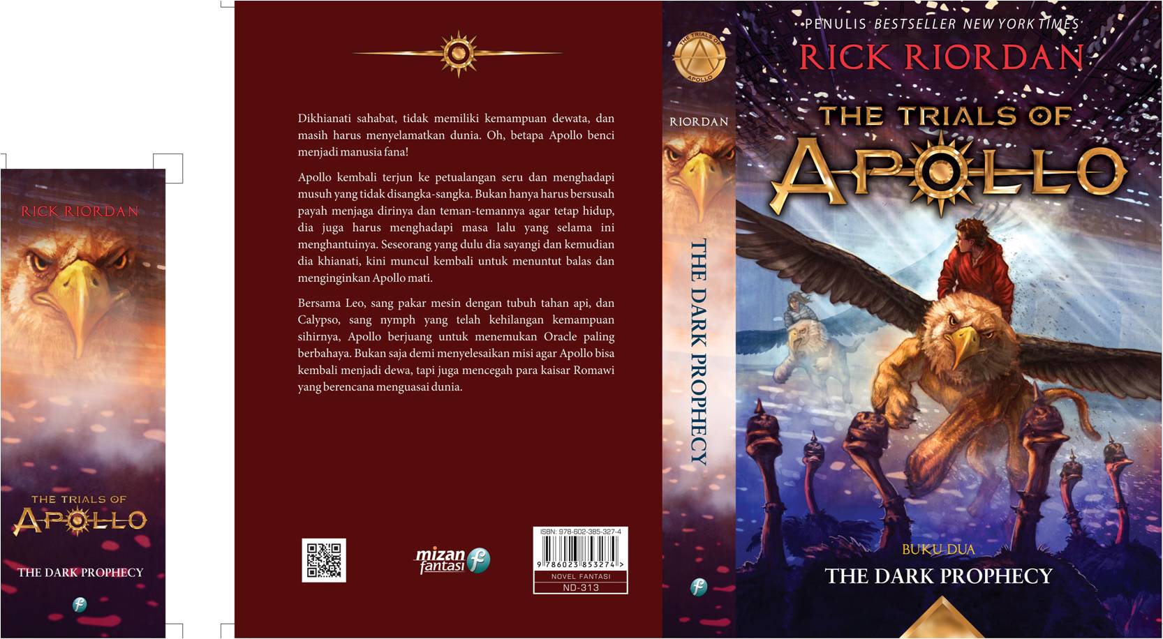 Trials Of Apollo #2: The Dark Prophecy | Lazada Indonesia