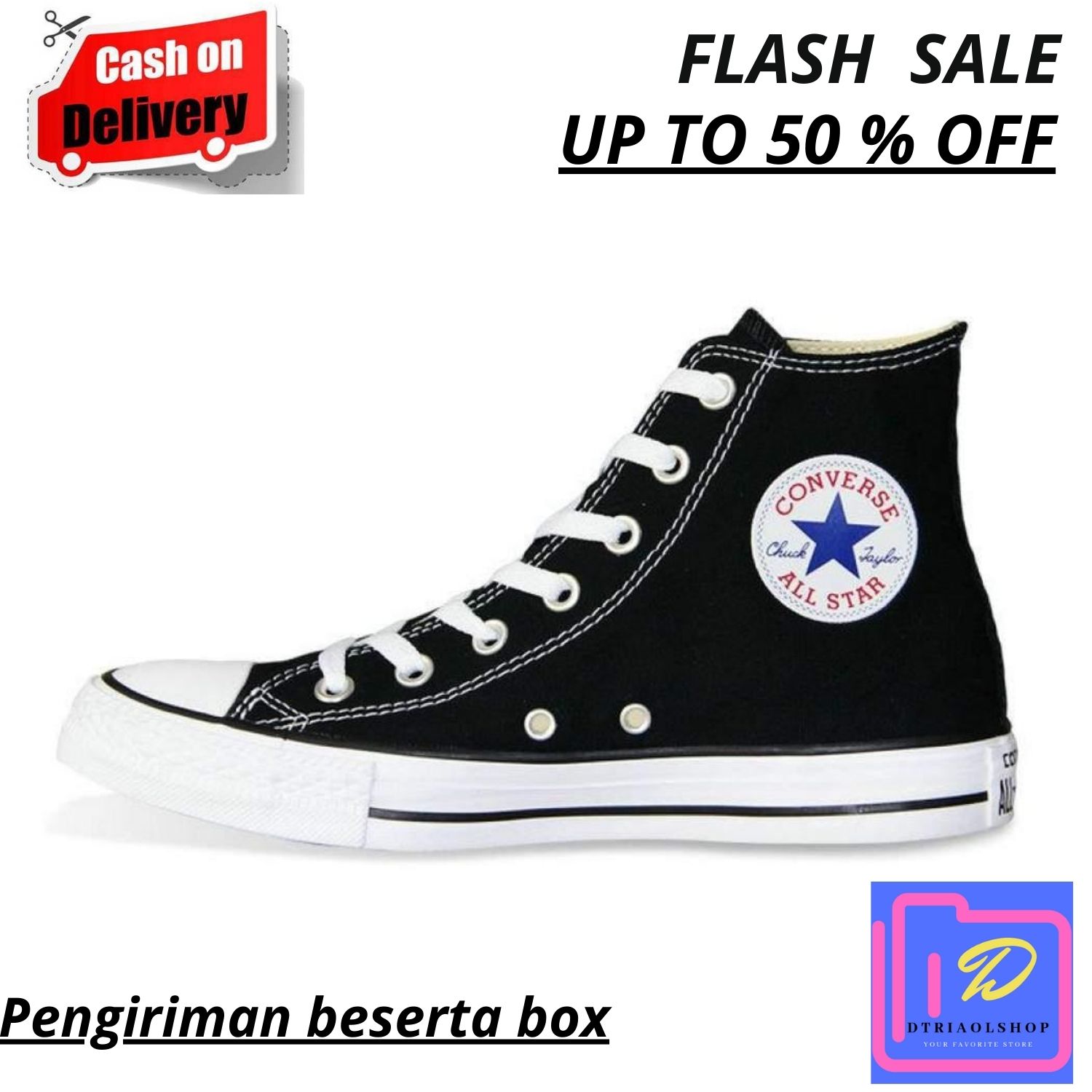 CONVERSE_40 ALL STAR SEKOLAH HITAM BOOTS TERMURAH / SEPATU CASUAL / CONVER HITAM PUTIH PRIA / SEPATU WANITA / SEPATU SNEAKERS PRIA -DTRIAOLSHOP CONVERSE_40 ALL STAR SEKOLAH HITAM BOOTS TERMURAH / SEPATU CASUAL / CONVER HITAM PUTIH PRIA / SEPATU WANITA / SEPATU SNEAKERS PRIA -DTRIAOLSHOP