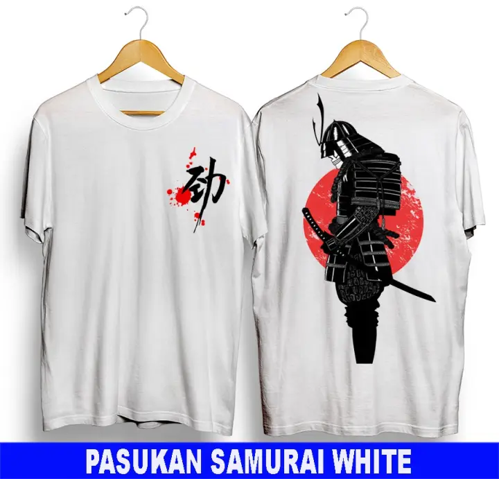 Makoto Depstore T Shirt Kaos Jepang Pria Kaos Distro Jepang Baju Samurai