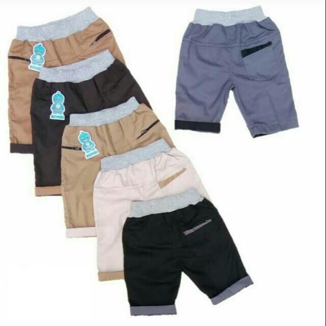CELANA ANAK CHINO PANJANG & PENDEK WARNA RANDOM
