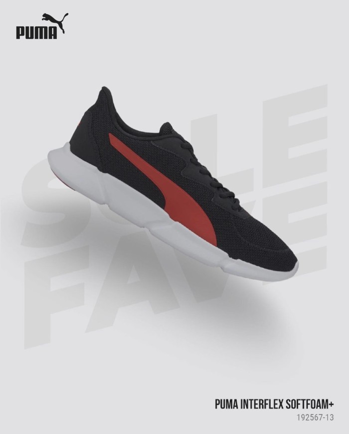 puma soft foam slip on