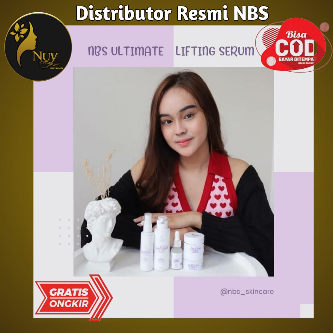 Paket Lengkap Nbs Skincare 5 Item Nbs Paket Ultimate Plus Lifting