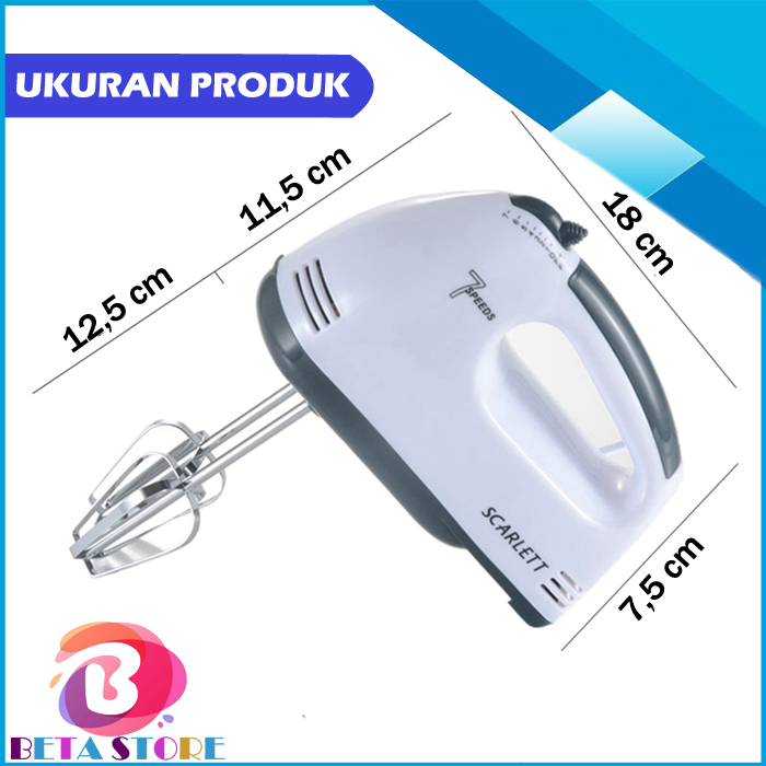 BETA STORE (COD) HAND MIXER KUE PENGADUK GANDA PENGOCOK TELUR