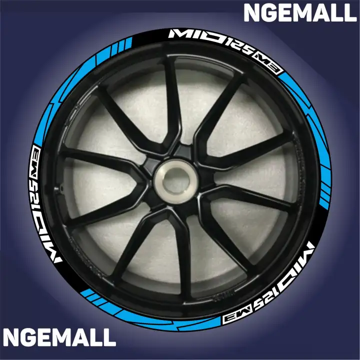 Ngemall Aksesoris Motor Stiker Cutting 6 Velg Yamaha Mio Soul