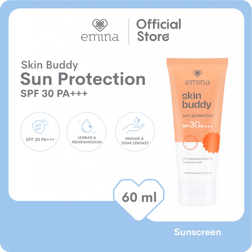 Emina Skin Buddy Sun Protection SPF 30 PA+++ Lazada Indonesia