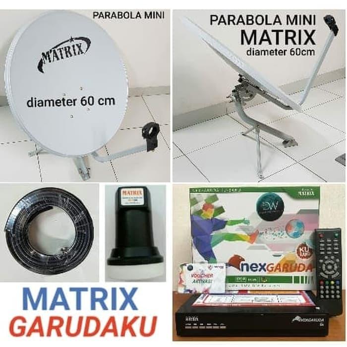 Receiver Matrix Garuda Hijau Diamond World 1set lengkap tinggal pasang