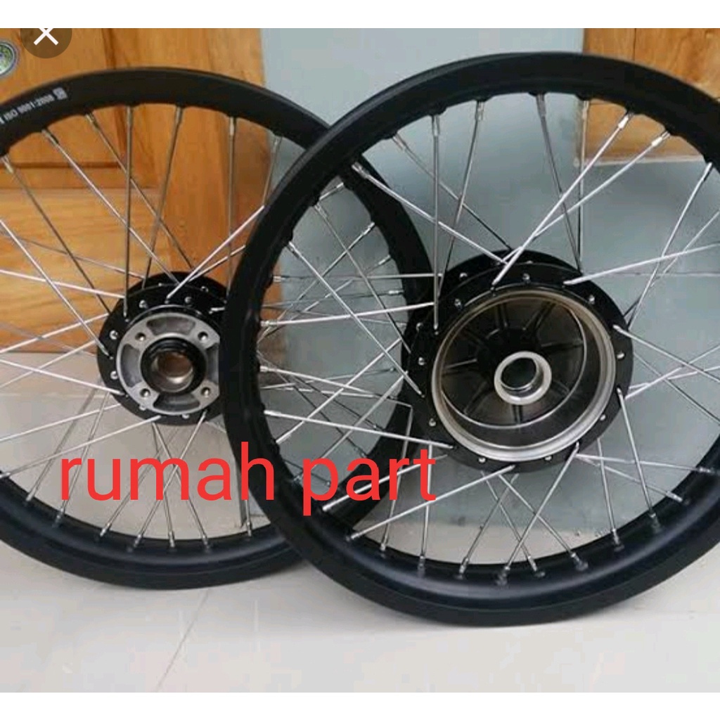 Velg Alumunium Rossi Black Rim Lazada Indonesia