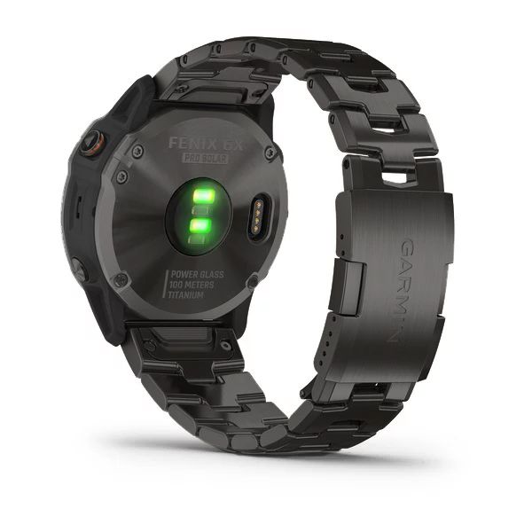 Garmin Fenix 6X Pro Solar Titanium Carbon Gray DLC with Titanium Bracelet- Smartwatch  Garmin - Jam Tangan Olahraga - Garansi TAM 2 Tahun | Lazada Indonesia
