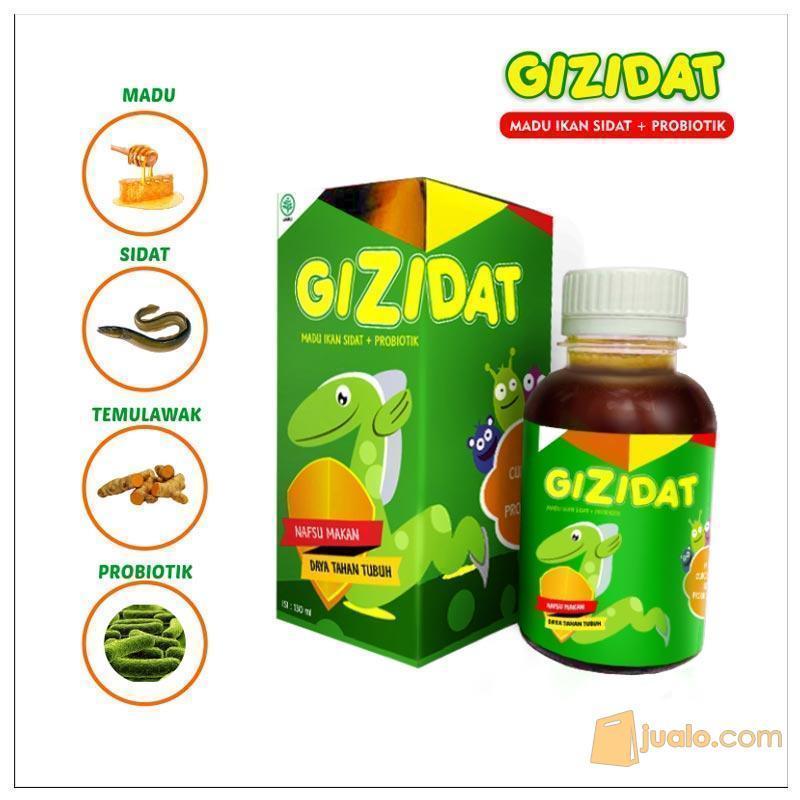 MADU ANAK GIZIDAT 130ml Madu Hutan dan Ikan Sidat dengan Omega 3, 6 dan 9 serta Vitamin A dan B