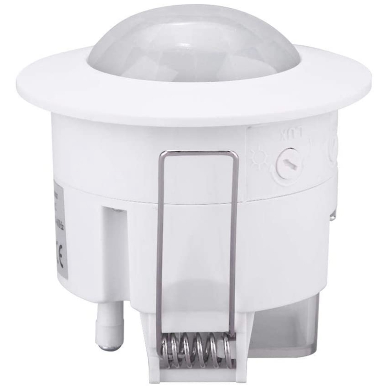 110V-220V 360° Infrared Recessed PIR Ceiling Motion Sensor Detector Light Switch, Motion Light Sensor