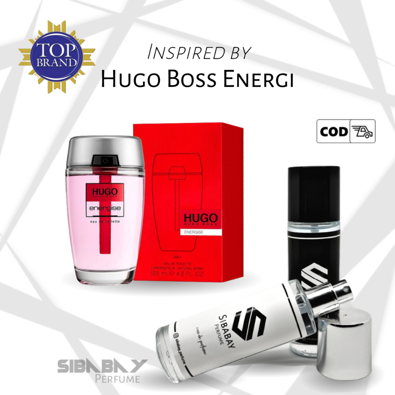 Parfum pria Hugo Boss Energi Minyak wangi Laki Laki Kharismatik