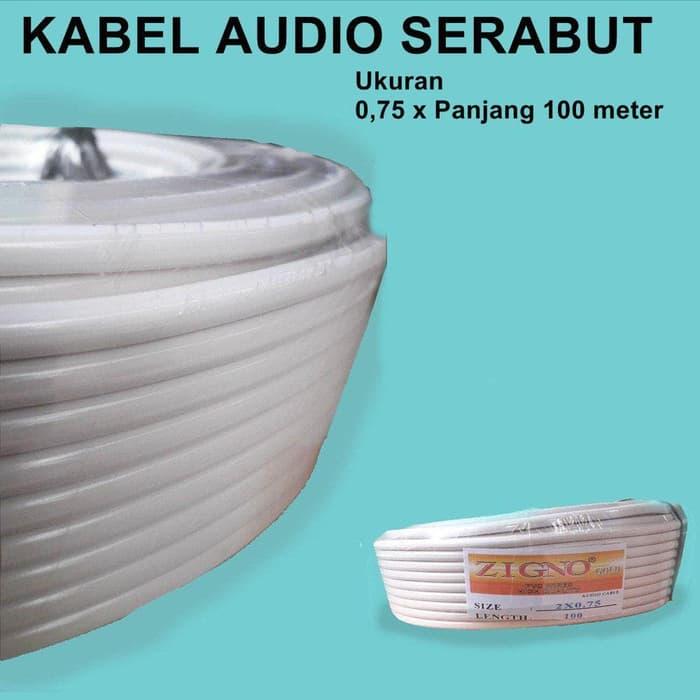 Kabel Listrik Roll Putih 100 Meter