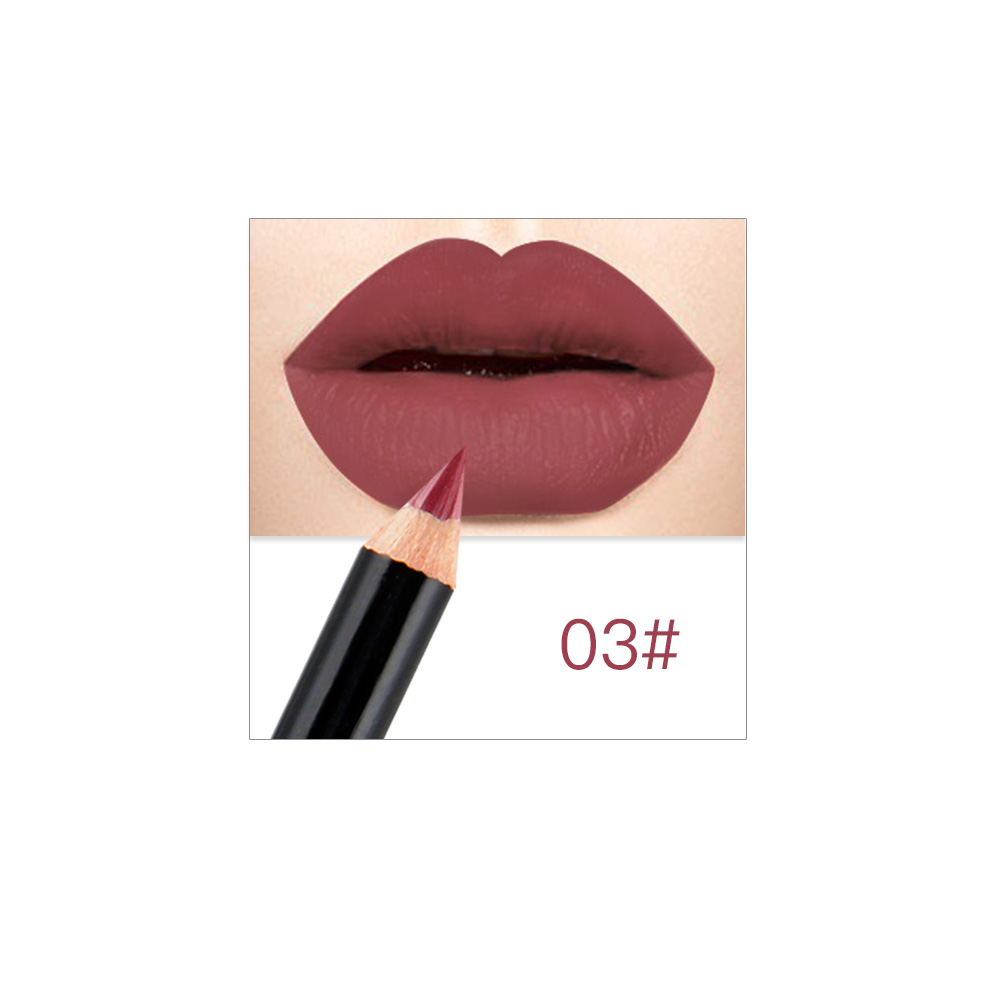 NiceFace 1PC Nude Matte Lipstick PEN ลิปสติก【 Lip Liner 】ดินสอเขียนปาก
