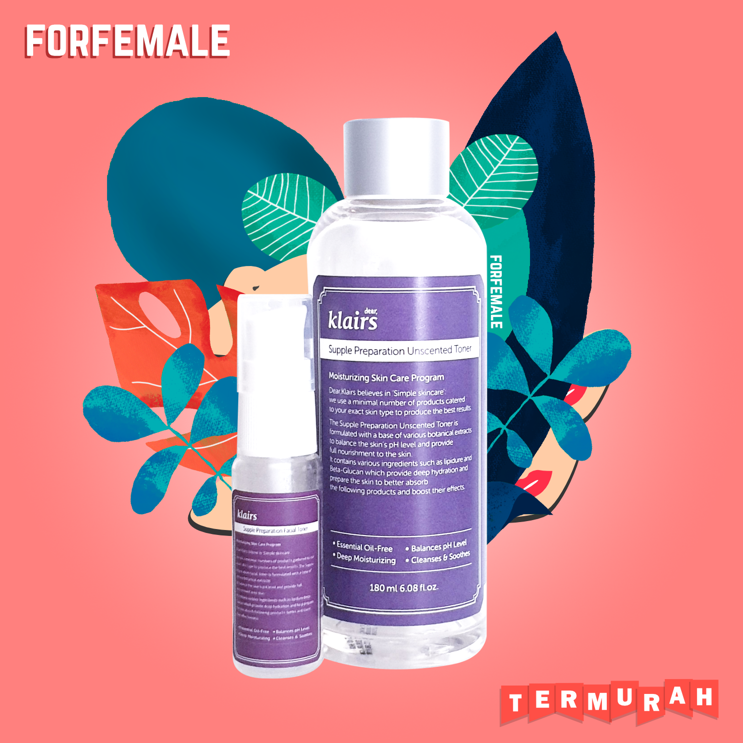 harga klairs unscented toner