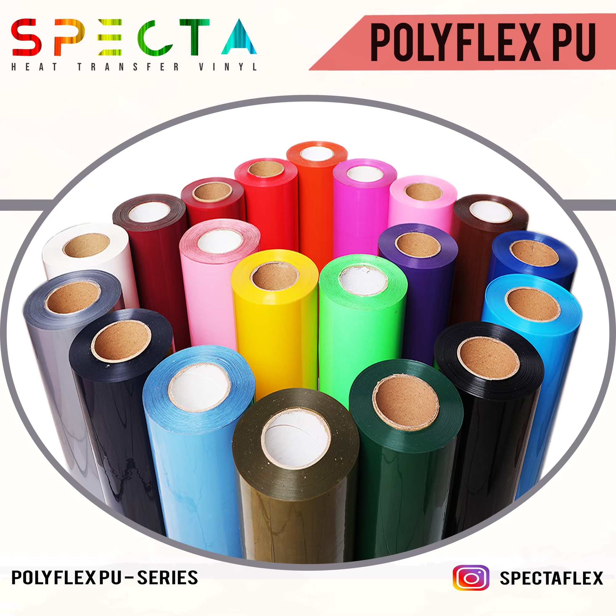 SPECTAFLEX POLYFLEX KOREA PU (SOFT, TIPIS & ELASTIS) PU HTV - POLYFLEX ...