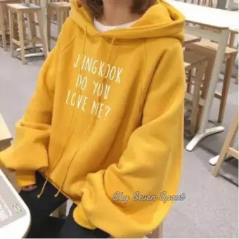 h&m love me hoodie