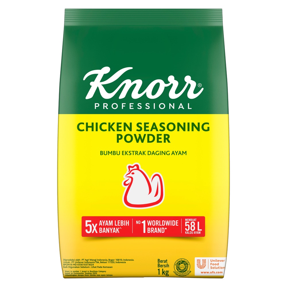 Knorr Seasoning Chicken Powder 1 kg Bubuk Penyedap Rasa Ayam Lazada