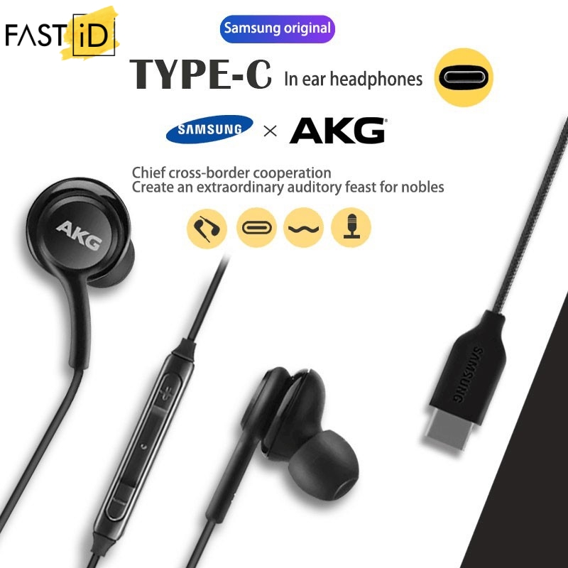 HEADSET SAMSUNG AKG TYPE C ORIGINAL NOTE 10 PLUS HEADSET TYPE C