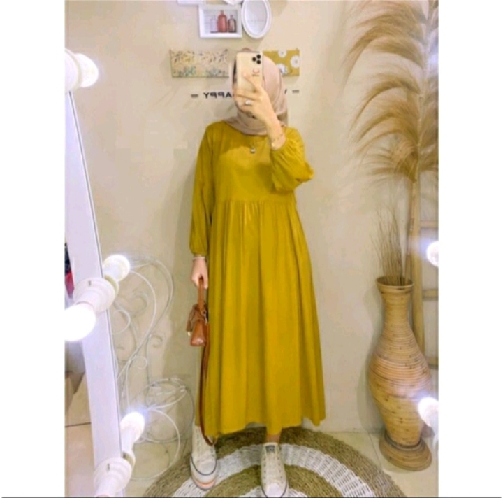 Dress kuning cheap lemon