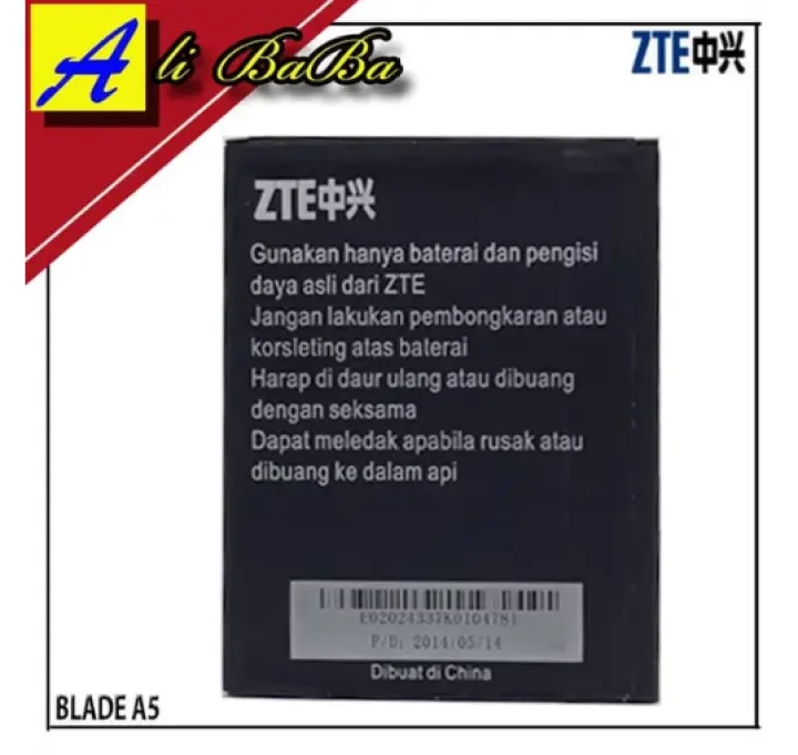 Baterai Handphone Bolt Zte Blade A5 Zte V9820 Bold Powerphone M1 Batre Hp Zte V9820 Battery Zte Bolt A5 Bolt Powerphone M1 Lazada Indonesia
