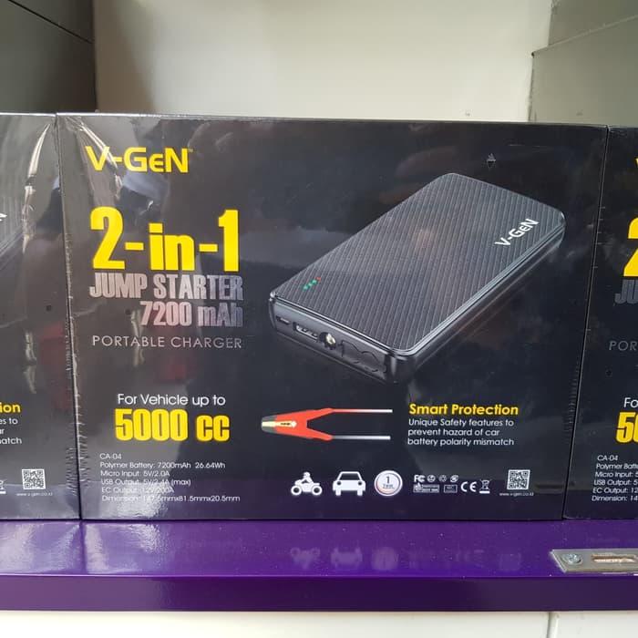Power Bank Jump Starter V-Gen Jumper Aki Mobil Vgen | Lazada Indonesia