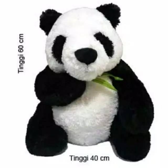 BONEKA PANDA RUMPUT JUMBO DUDUK | Lazada Indonesia
