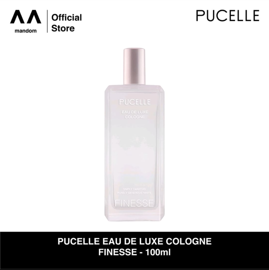 Pucelle Eau De Luxe Cologne Finesse 100ml Free Bubble Wrap