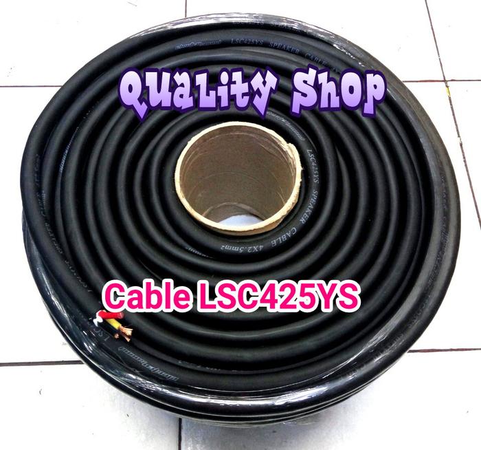 Original Kabel speaker ukuran 4x2.5 isi 100 yard kualitas bagus