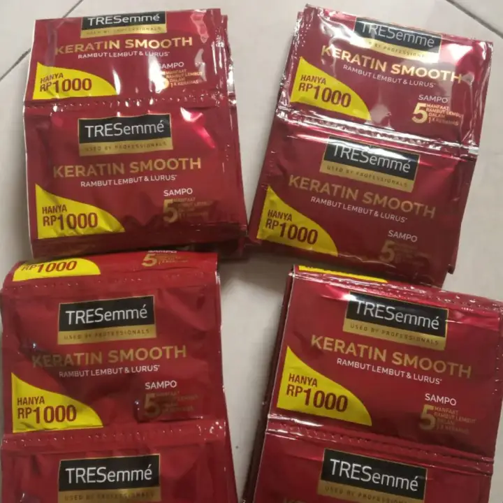 tresemme keratin smooth pouch