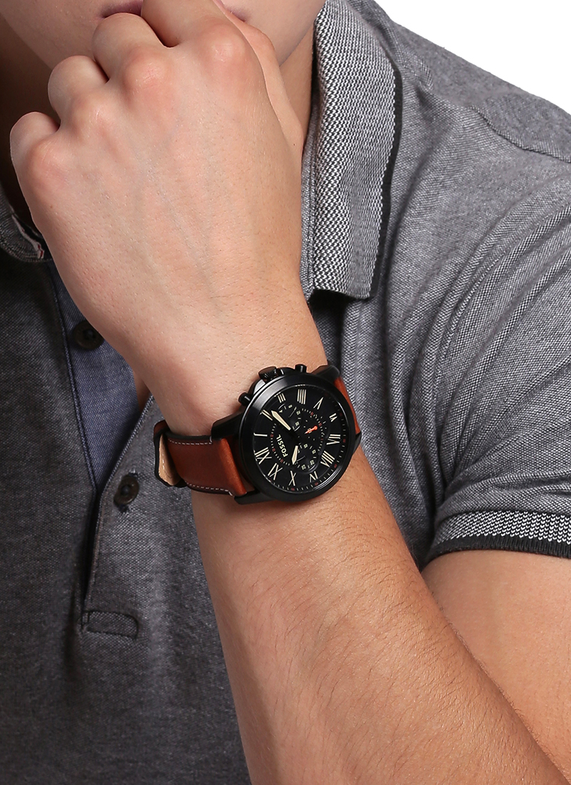 Fossil Grant Chronograph Luggage 