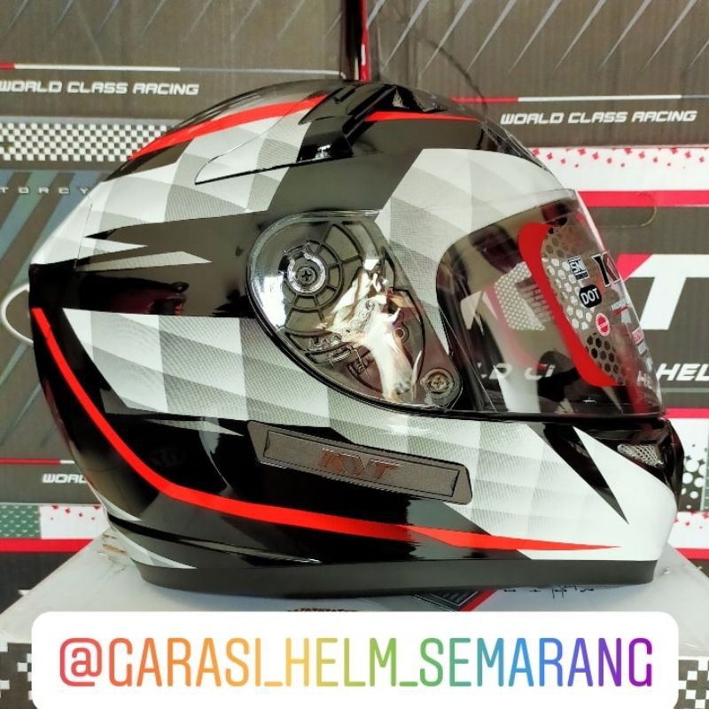 Helm Full Face Kyt K Rider Spotligh K Rider Diamond K Rider Super Fluo