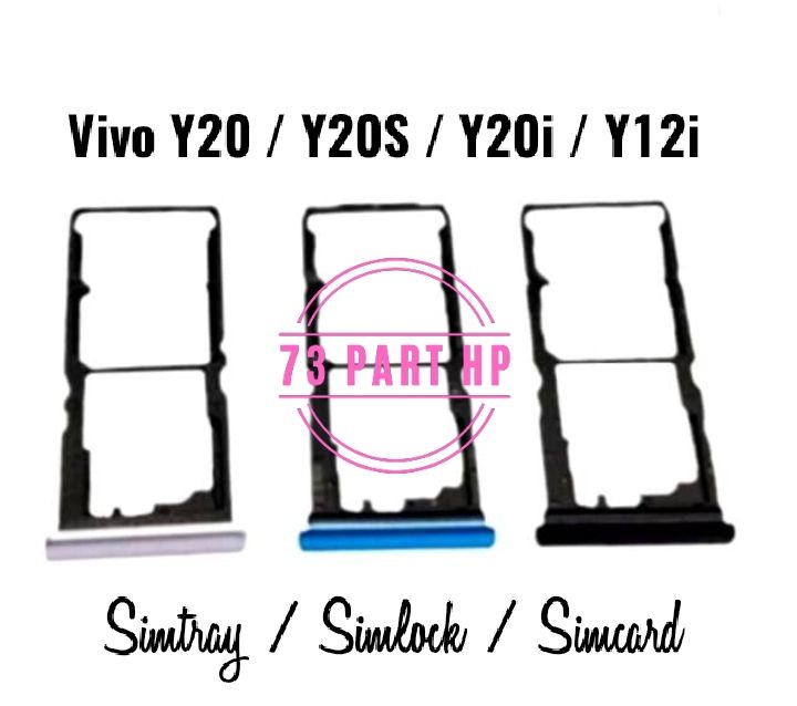 Simtray Vivo Y20 2020 / Y20s / Y20i / Y12i Simcard Simlock Sim Lock ...