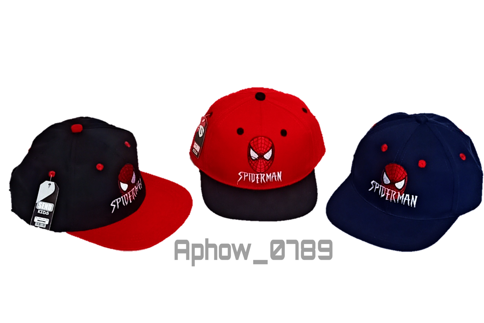 TopI Baseball Anak COWOK Motif SPIDERMAN Gaya Hip Hop Motif Kartun Gaya Korea Untuk Musim Panas