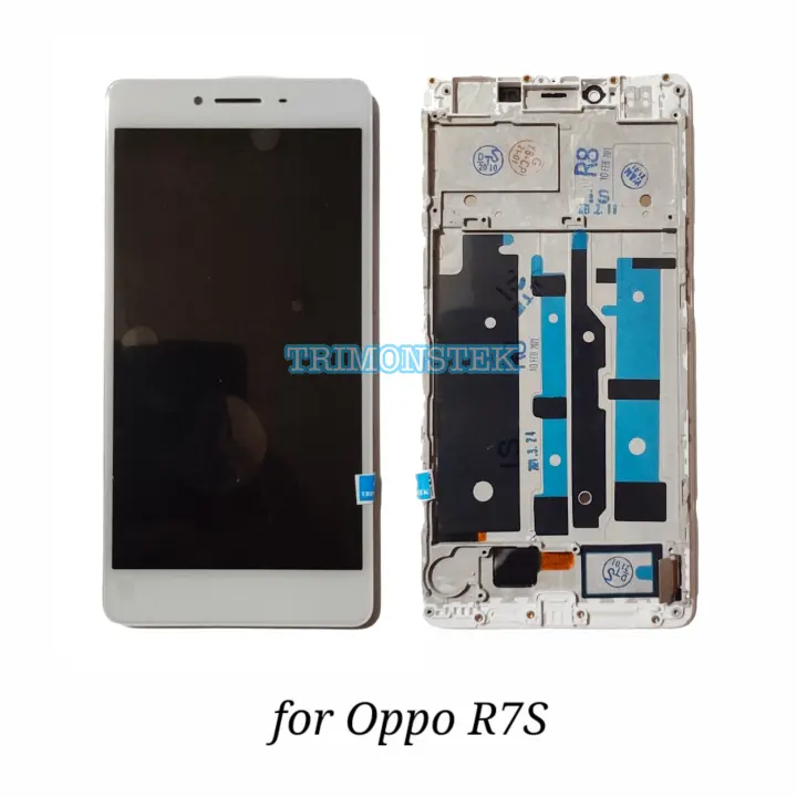 Lcd Touchscreen Fullset Frame Oppo R7s 5 5 Lazada Indonesia