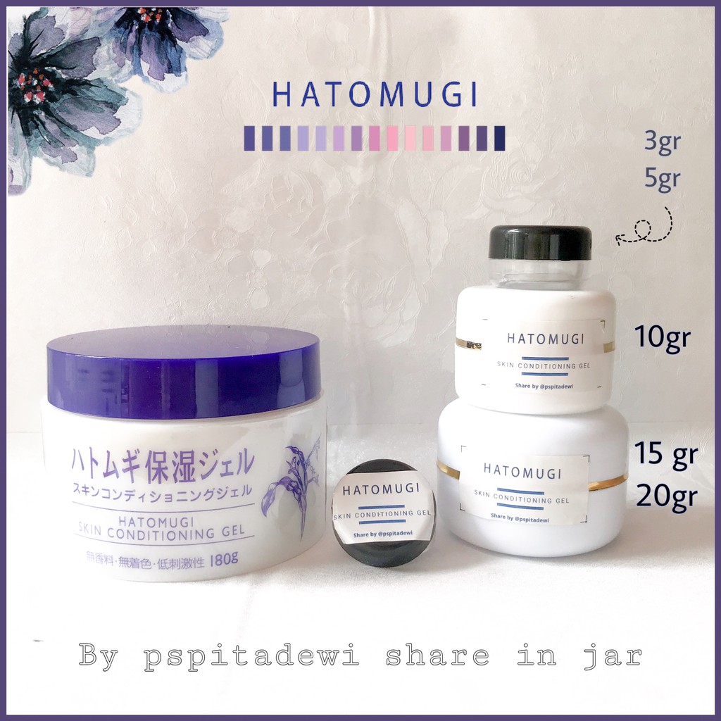 SHARE Original Jepang Hatomugi Skin Conditioner Toner & Hatomugi Skin