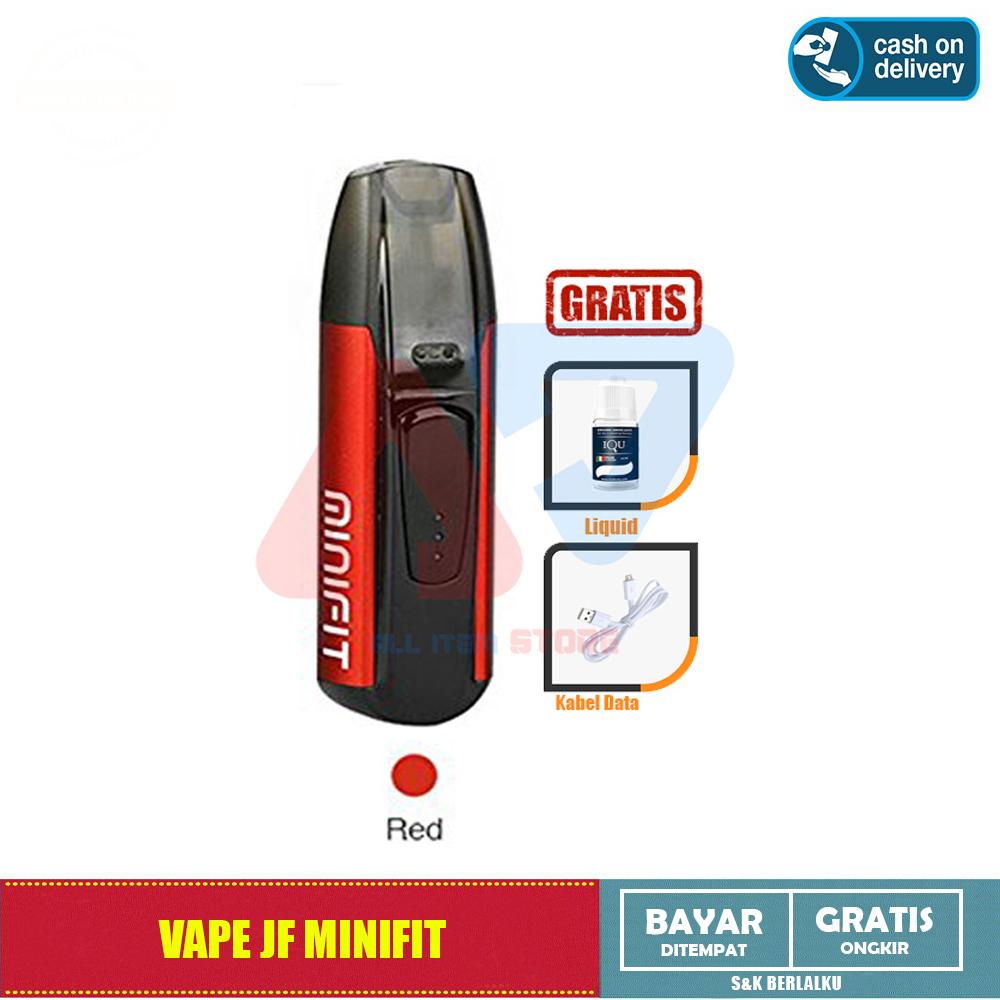 aiS - Paket Siap Kebul JF Minifit Mod Minifit Starter Kit Pod Pods Vape Rokok Elektrik Minifit + Gratis Liquid aiS - Paket Siap Kebul JF Minifit Mod Minifit Starter Kit Pod Pods Vape Rokok Elektrik Minifit + Gratis Liquid