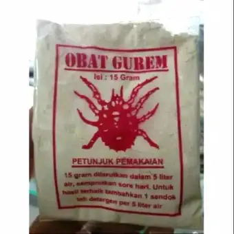 1 Sachet Obat Gurem Pembasmi Kutu Gurem Semut Kecoa Mencegah