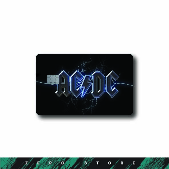 Stiker Sticker Kartu Atm Skin Card - Band Nirvana - The beatles - ACDC ...