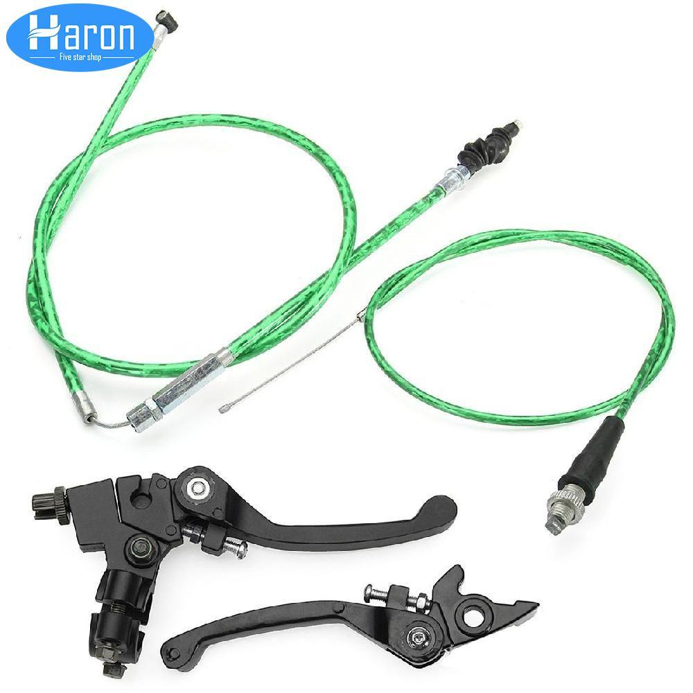 Haron 4 Pcs/set Kabel Kopling Tuas Rem Cocok 50cc 70cc 90cc 110cc 125cc 140cc 150cc 160cc Pit Dirt Bike-Intl