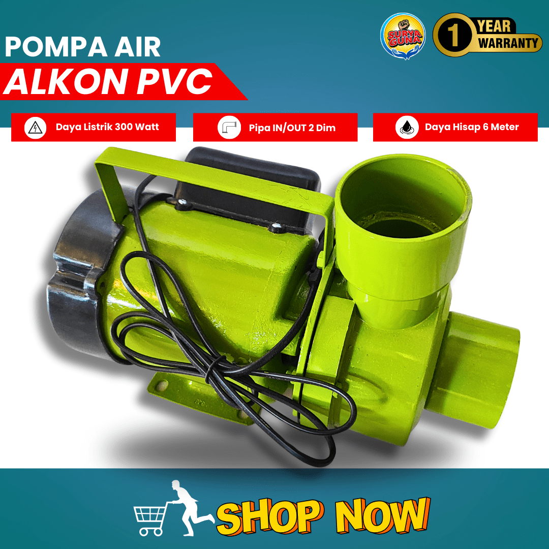 Pompa air modifikasi alkon pvc pipa 2 dim pompa air untuk irigasi