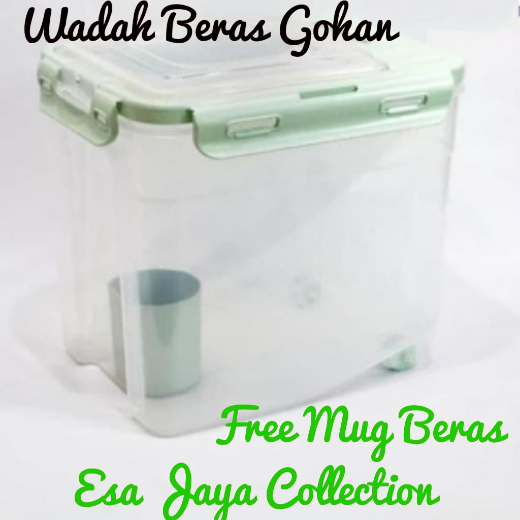 CALISTA GOHAN WADAH BERAS 5LT TEMPAT PENYIMAPANAN BERAS 5 LITER / BOX ...