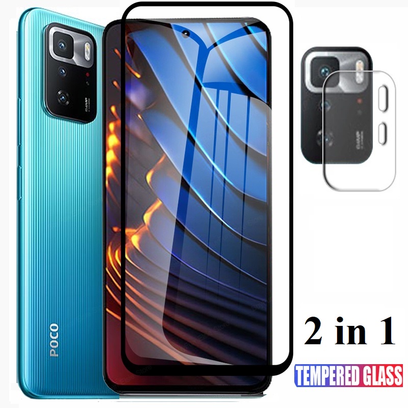 Pelindung Layar Tempered Glass Xiaomi Poco X3 GT, Poco F3 GT, Redmi 10 ...