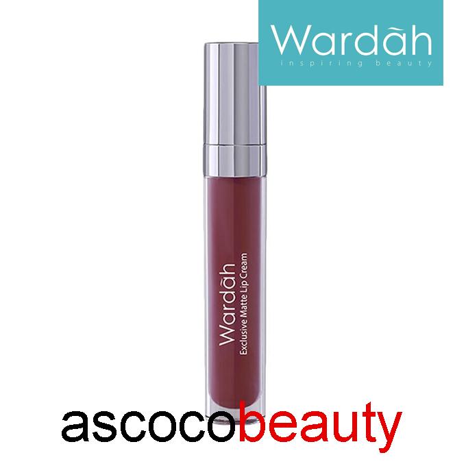Wardah Exclusive Matte Lip Cream - 12 Plum It Up