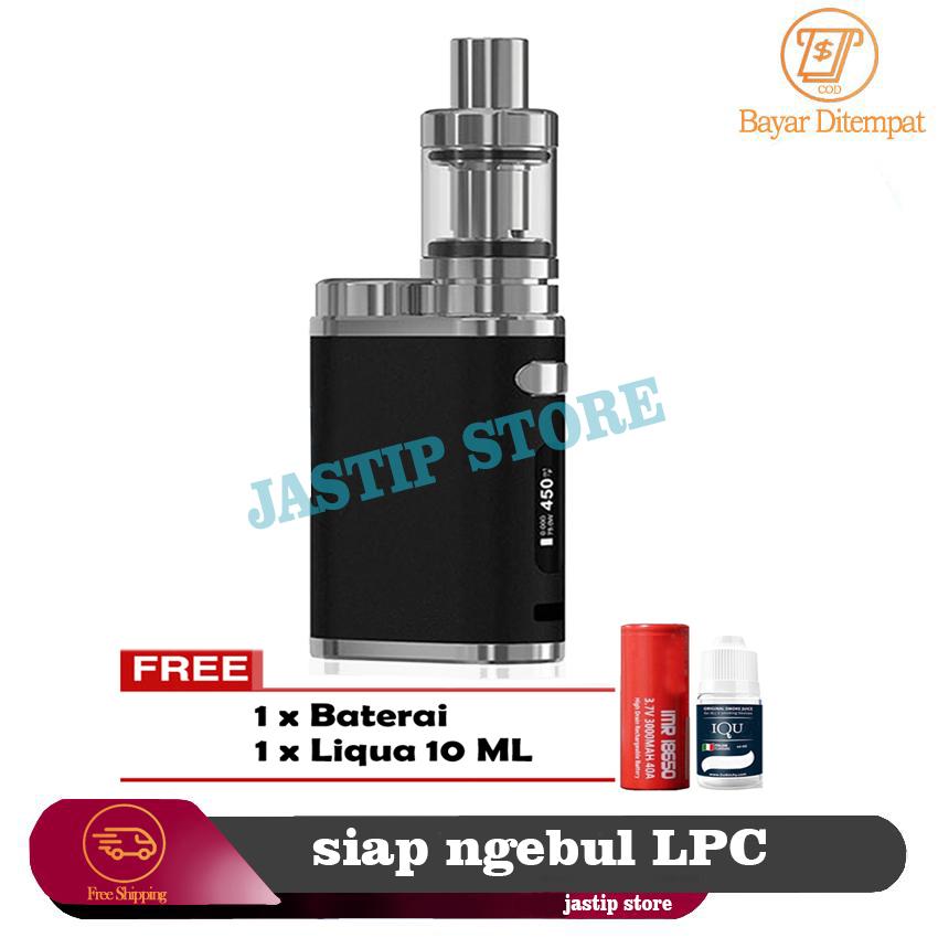 Jastip - Paket Murah Siap Ngebul EL PC Vape / Rokok Elektirk Murah 75 W 5V Stater Kit + Free E-Liquid + Free Baterai Jastip - Paket Murah Siap Ngebul EL PC Vape / Rokok Elektirk Murah 75 W 5V Stater Kit + Free E-Liquid + Free Baterai