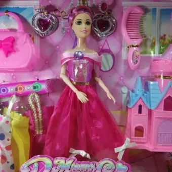 Boneka Barbie Set Istana Full Aksesoris Anting Besar Tekuk Tersedia Juga Barbie Mainan Barbie Yang Bisa Di Tekuk Barbie Asli Barbie Hamil Barbie Yang Bisa Di Tekuk Murah Lazada Indonesia
